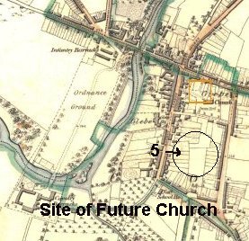 map: church site